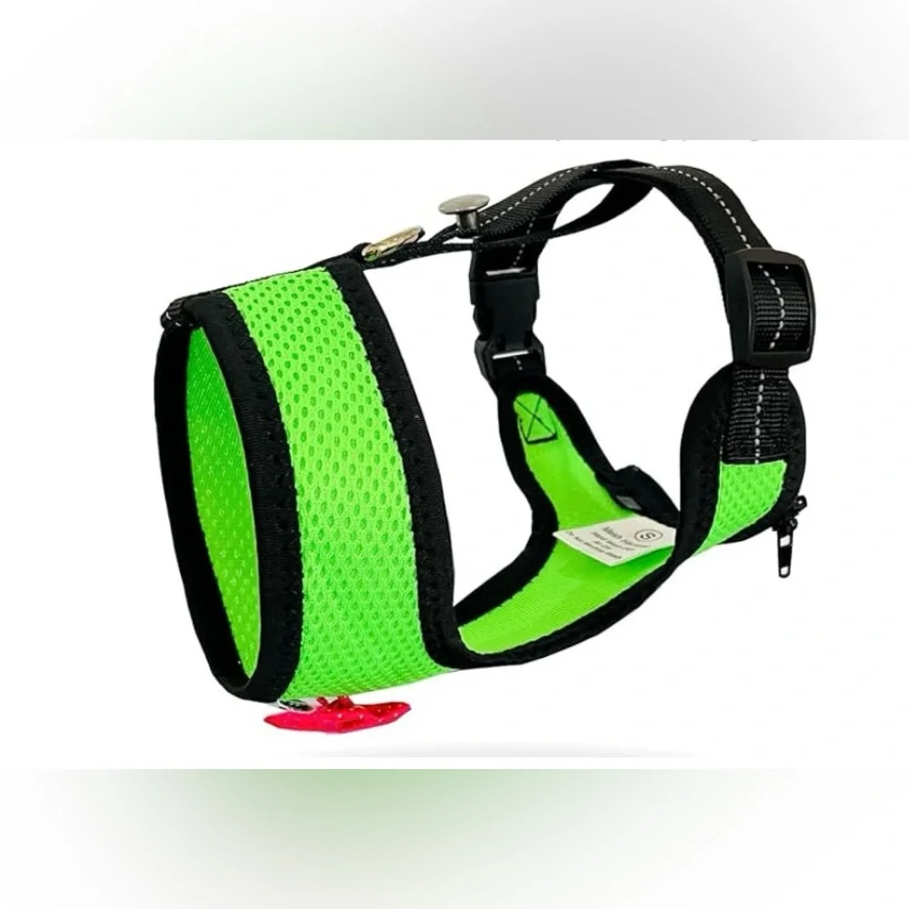 🎉 HP 🎉 Yesito Chicken Hen Duck Goose Rabbit Bunny Harness Green Mesh Pink Bow L